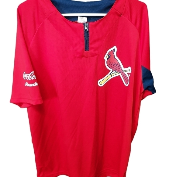 St Louis cardinals #4 Molina jersey Coca-Cola Schnucks xl - Picture 1 of 13